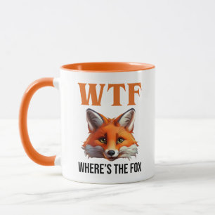 WTF - Wo ist der Fuchs? Tasse
