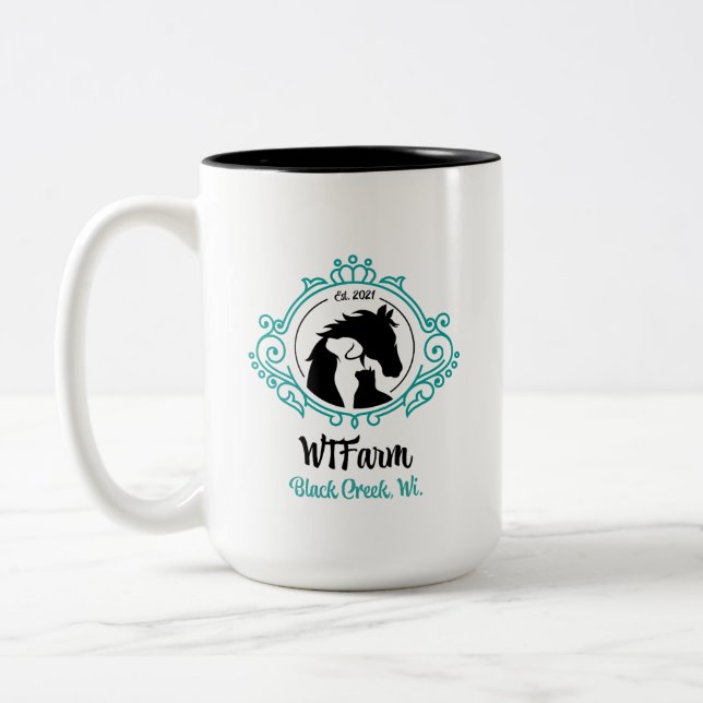 WTFarm-Tasse Zweifarbige Tasse (Links)