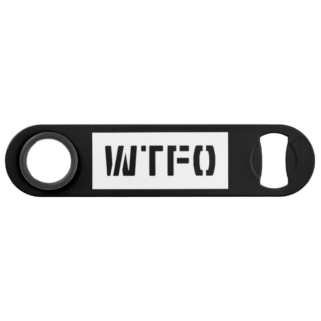 WTFO SPEED FLASCHENÖFFNER (Vorderseite (Horizontal))