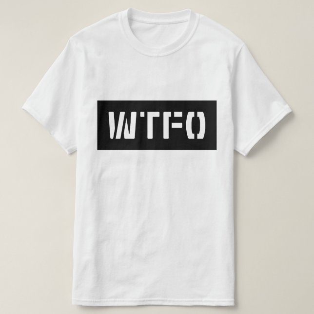 WTFO T-Shirt (Design vorne)