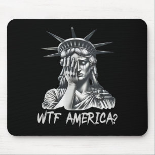 WTO - Amerika - Anti-Trump-Politik und Demokratie Mousepad