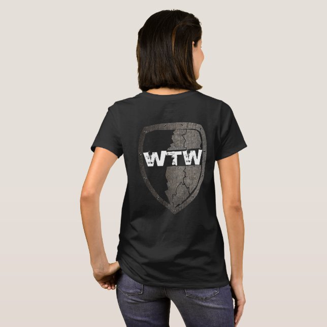 WTW Shield - es lohnt sich zu tragen T-Shirt (Schwarz voll)