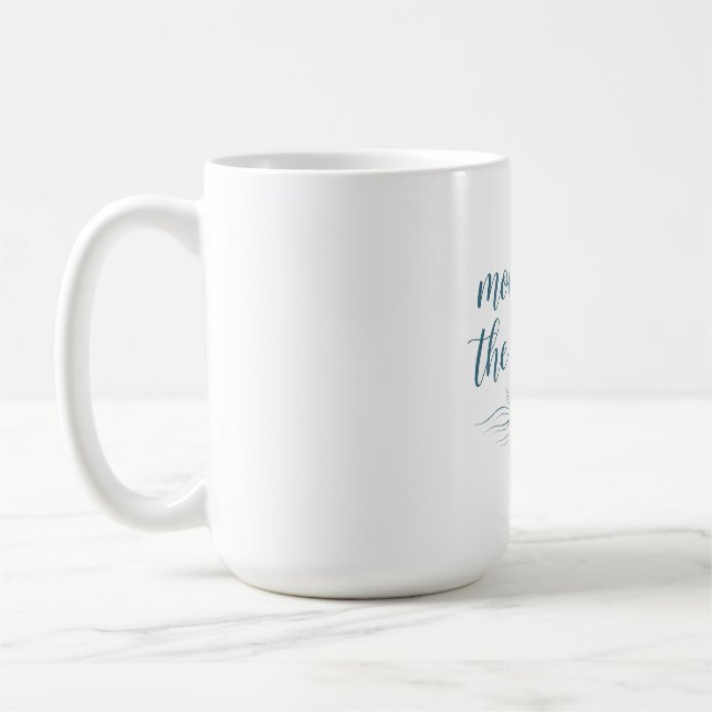 Wu-Wei-Fluss-Tasse 'Mit der Strömung gehen' Kaffeetasse (Links)