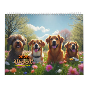 Wuff, Hundekalender 2026 Kalender