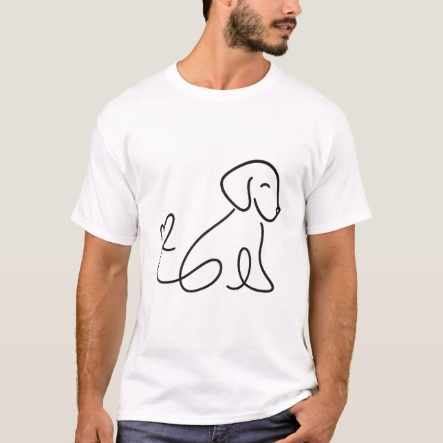 Wuff! T-Shirt (Vorderseite)