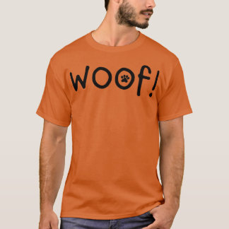 Wuff Welpen-Hundepfote für Hunde-Liebhaber T-Shirt