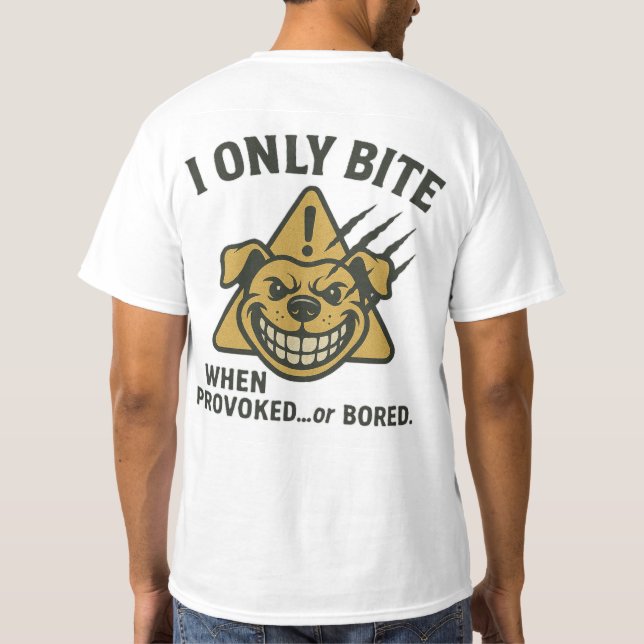 WUFF WUFF NAM NAM T-Shirt (Rückseite)