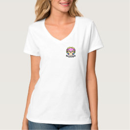 Wuffoo Adventures Süßes Kawaii-Welpen-Animationslo T-Shirt