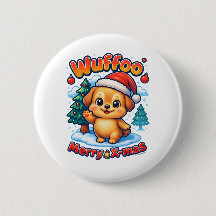 Wuffoo Roony Frohe Weihnachten Kawaii 3D Feiertag