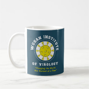 Wuhan Institute of Virology Funny Virus Kaffeetasse