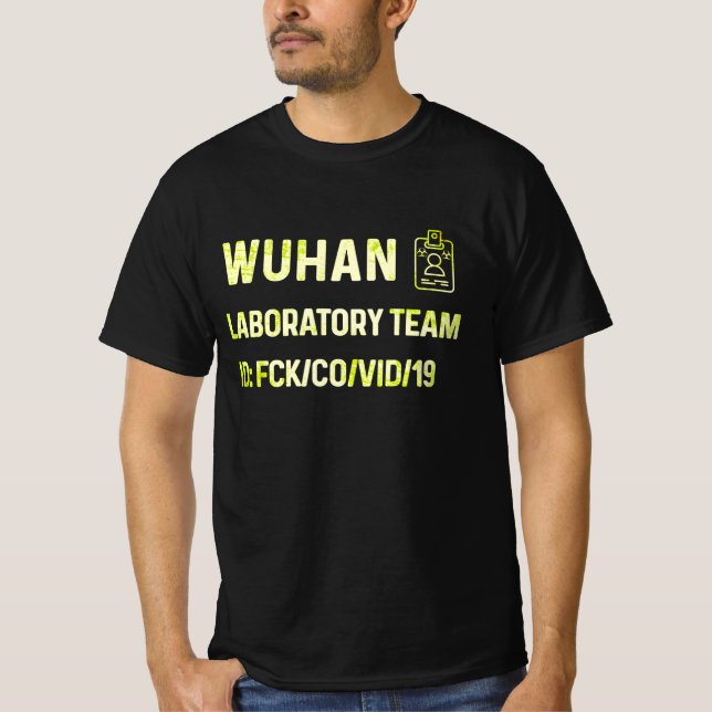 Wuhan Laborvirus chinese T-Shirt (Vorderseite)