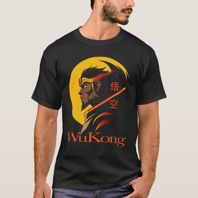 Wukong Monkey King T-Shirt (Vorderseite)