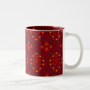 Wulstige Korb-Tasse Zweifarbige Tasse