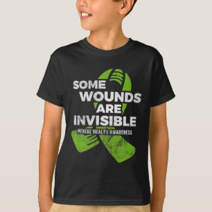 Wunden Unsichtbares Bewusstsein für psychische Ges T-Shirt
