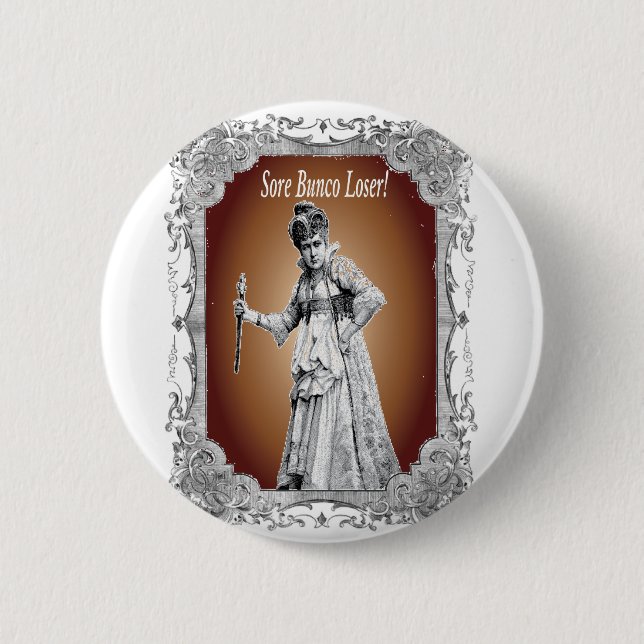 wunder bunco Verlierer Button (Vorderseite)