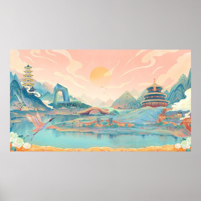 Wunder der China Poster (Vorne)