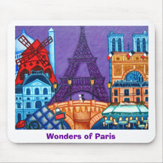 Wunder der Paris-Mausunterlage Mousepad