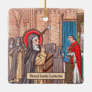 Wunder der seligen Imelda Lambertini (VVP 010) Keramikornament