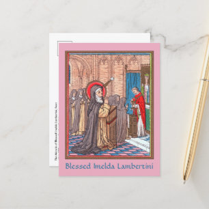 Wunder der seligen Imelda Lambertini (VVP 010) Postkarte