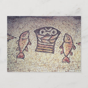 Wunder des Brotes und der Fische Postkarte