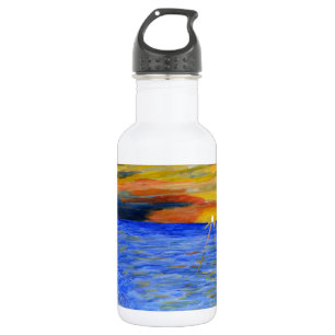 Wunder des Sonnenuntergangs Trinkflasche