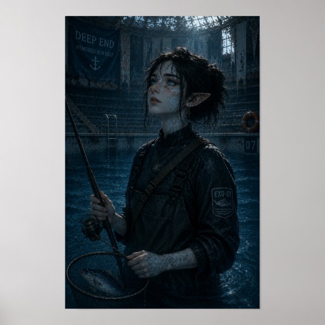 Wunder / Fischerin / Pool Poster (Vorne)