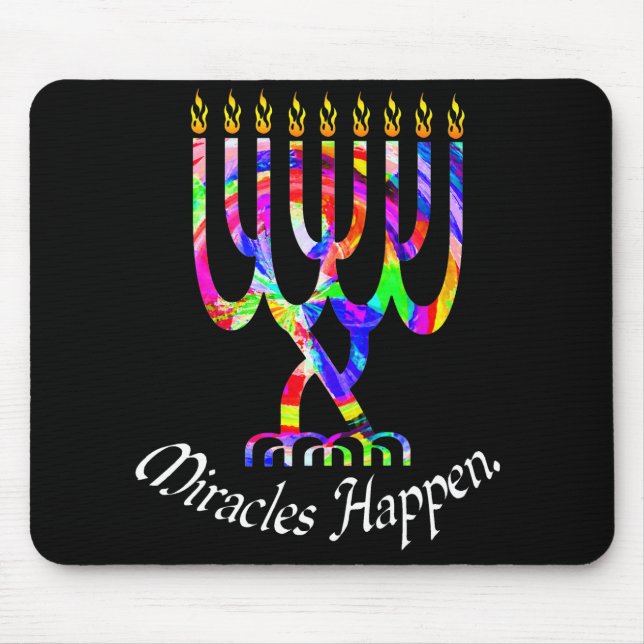Wunder geschehen Mousepad (Vorne)