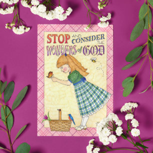 Wunder Gottes Geburtstagskarte Karte