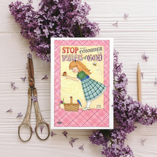 Wunder Gottes Inspiration Postkarte (Von Creator hochgeladen)