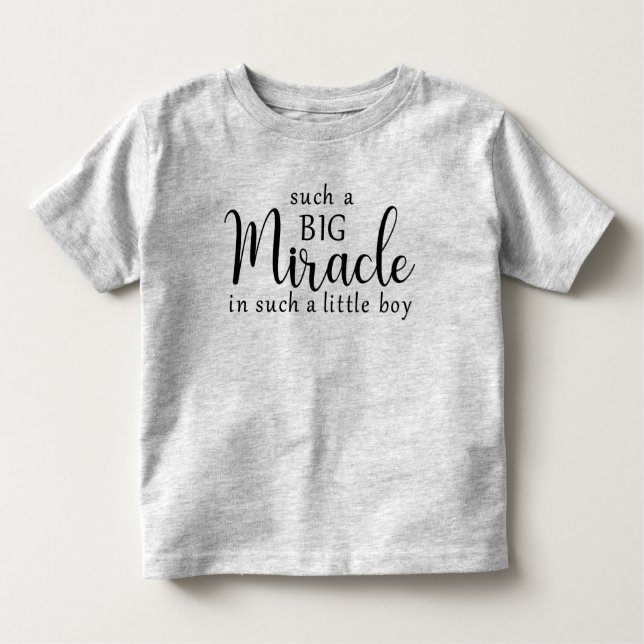 Wunder-Little Boy-T-Shirt Kleinkind T-shirt (Vorderseite)