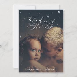 Wunder seiner Liebe Feiertagskarte