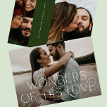 Wunder seiner Liebe Foto Religiöse Familie Feiertagskarte<br><div class="desc">***Wonders of Seiner Liebe Foto Religious Family Holiday Card*** _____________________ Diese Designvorlage ist vollständig editierbar / anpassbar durch Sie den Kunden - klicken Sie auf weitere Schaltfläche, um das Design zu verschieben, hinzuzufügen, zu löschen oder wesentliche Änderungen vorzunehmen ____________________ *Wenn Sie Fragen zum Design haben oder weitere Designs oder Optionen...</div>