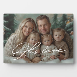 Wunder seiner Liebe Fotoplatte