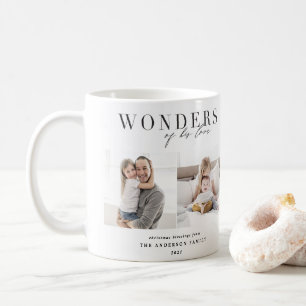 Wunder seines Liebe religiösen Weihnachten Kaffeetasse