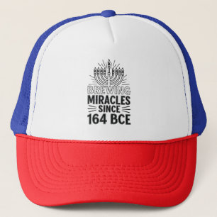 Wunder seit 164 v. u. Z. Hanukkah jüdisch Truckerkappe