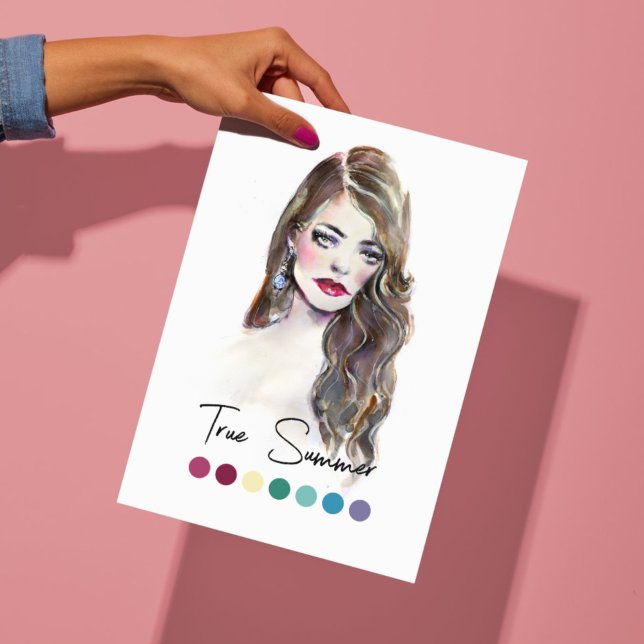 Wunder Sommer Art Saisonfarbenanalyse Kunst und Ku Poster (Von Creator hochgeladen)