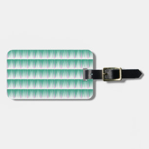 Wunder über den Weihnachtsbaum der Jahreszeit Gepäckanhänger