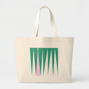 Wunder über den Weihnachtsbaum der Jahreszeit Jumbo Stoffbeutel