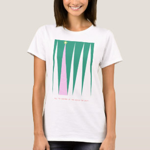 Wunder über den Weihnachtsbaum der Jahreszeit T-Shirt