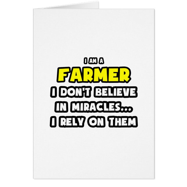 Wunder und Bauern ... Funny (Vorne)
