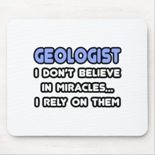 Wunder und Geologen Mousepad