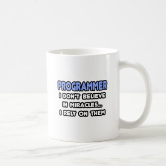 Wunder und Programmierer Tasse