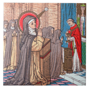 Wunder von Bl. Imelda Lambertini (VVP 010) Fliese