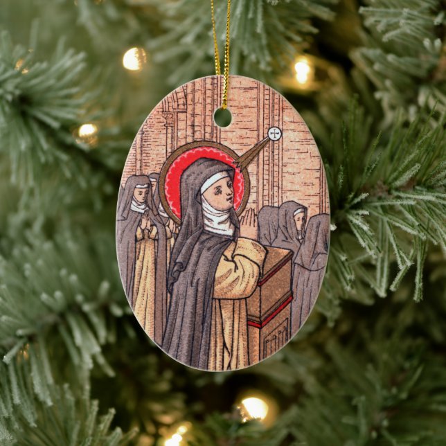 Wunder von Bl. Imelda Lambertini (VVP 010) Keramik Ornament (Baum)