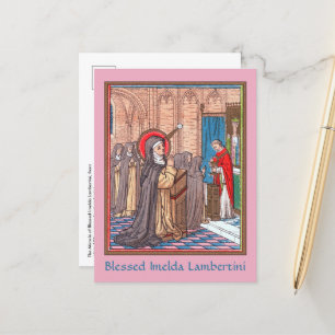 Wunder von Bl. Imelda Lambertini (VVP 010) Postkarte