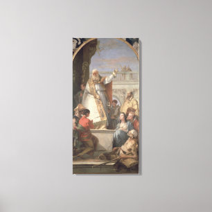 Wunder von St. Patrick, c.1746 (Öl auf Leinwand) Leinwanddruck