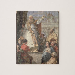 Wunder von St Patrick, c.1746 (Öl auf Leinwand) Puzzle