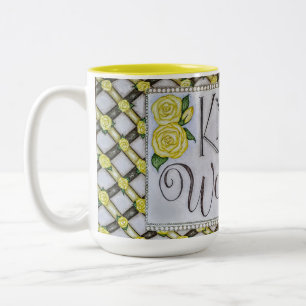 Wunder wissen! - zweifarbige tasse