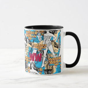 Wunder Woman Toss Pattern Tasse