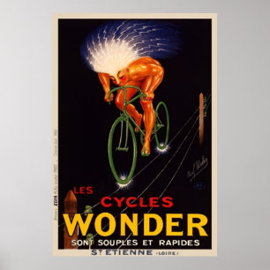 Wunder-Zyklus-Anzeige Pauls Mohrs Vintage Poster